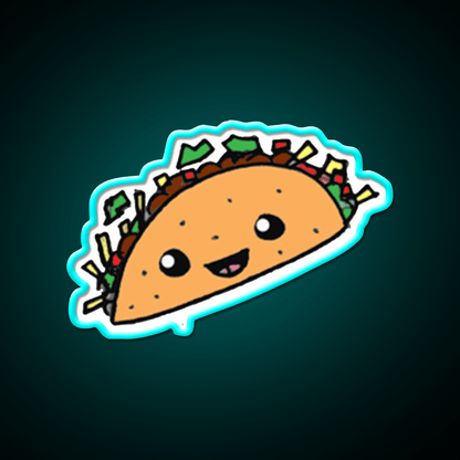 Taco Led Neon Sign Mexican Food Sign For Taco Shop Rgb Color - Shineneon