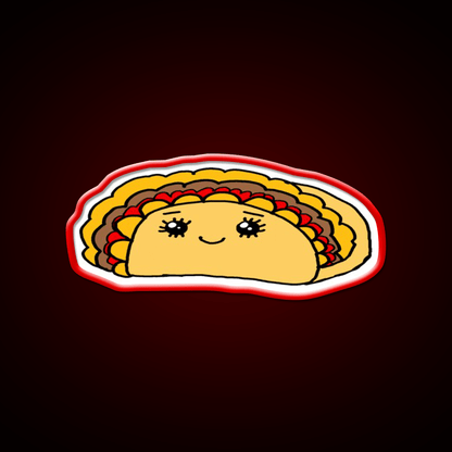 Taco Led Neon Sign Mexican Food Sign Kitchen Led Sign Gift Rgb Color - Shineneon