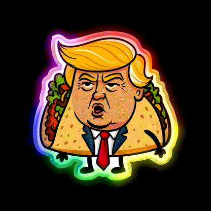Taco Led Neon Sign Mexican Food Sign Kitchen Neon Gift Rgb Color - LED neon sign close-up detail