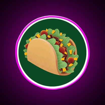 Taco Led Neon Sign Mexican Food Sign Kitchen Neon Sign Rgb Color - Shineneon