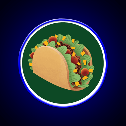 Taco Led Neon Sign Mexican Food Sign Kitchen Neon Sign Rgb Color - Shineneon