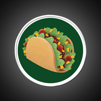 Taco Led Neon Sign Mexican Food Sign Kitchen Neon Sign Rgb Color - Shineneon