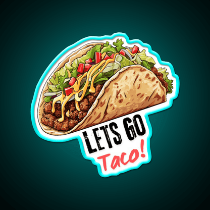 Taco Led Neon Sign Mexican Food Sign Kitchen Sign Kitchen Sign Rgb Color - Shineneon