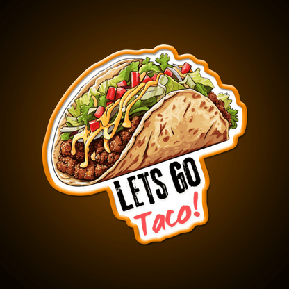 Taco Led Neon Sign Mexican Food Sign Kitchen Sign Kitchen Sign Rgb Color - Shineneon
