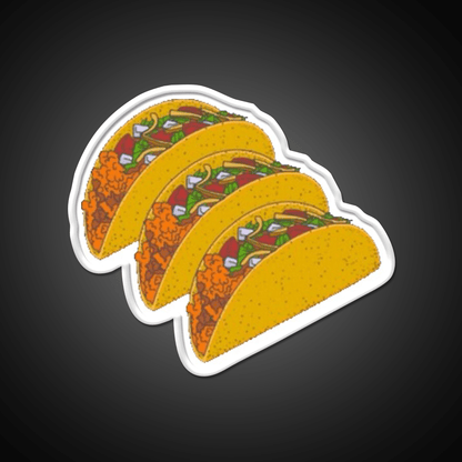 Taco Led Neon Sign Mexican Food Sign Kitchen Sign Rgb Color - Shineneon