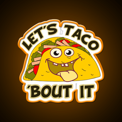 Taco Led Neon Sign Mexican Food Sign Led Sign Gift Kitchen Sign Rgb Color - Shineneon