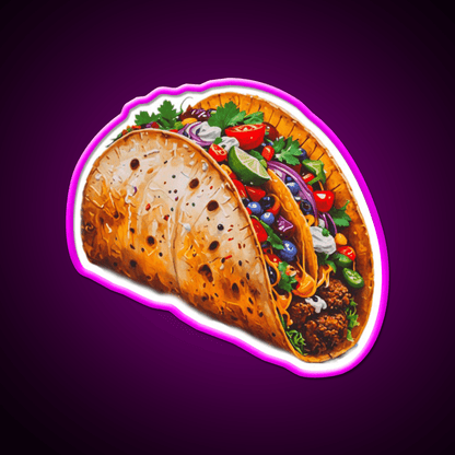 Taco Led Neon Sign Mexican Food Sign Rgb Color - Shineneon