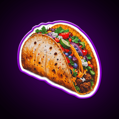 Taco Led Neon Sign Mexican Food Sign Rgb Color - Shineneon