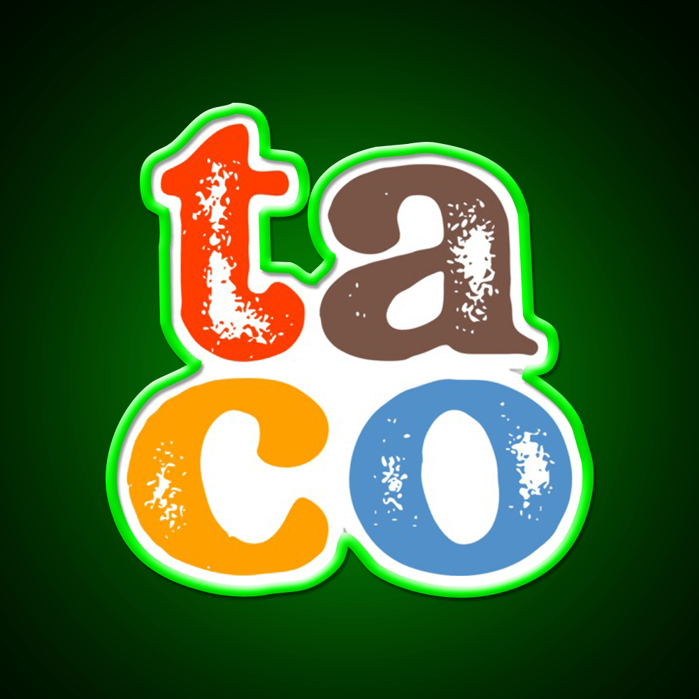 Taco Led Neon Sign Mexican Food Sign Wall Light Kitchen Sign Rgb Color - Shineneon