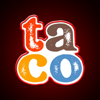 Taco Led Neon Sign Mexican Food Sign Wall Light Kitchen Sign Rgb Color - Shineneon