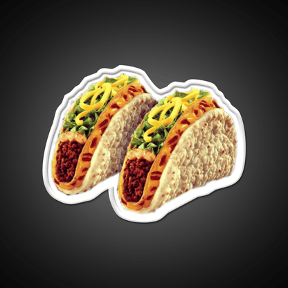 Taco Led Neon Sign Mexican Food Sign Wall Sign Rgb Color - Shineneon
