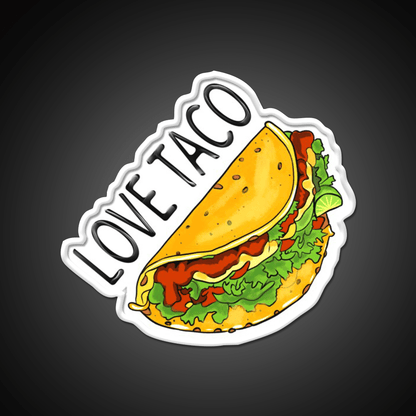 Taco Love Taco Led Neon Sign Mexican Food Sign Rgb Color - Shineneon