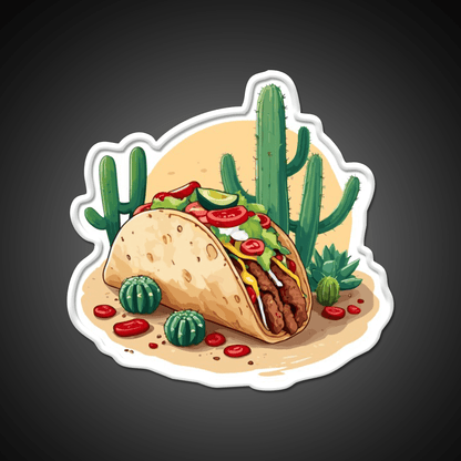 Taco Lover Aesthetic Streetwear Taco Led Neon Sign Rgb Color - Shineneon