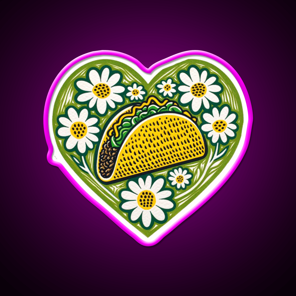 Taco Lover Taco Led Neon Sign Mexican Food Sign Rgb Color - Shineneon
