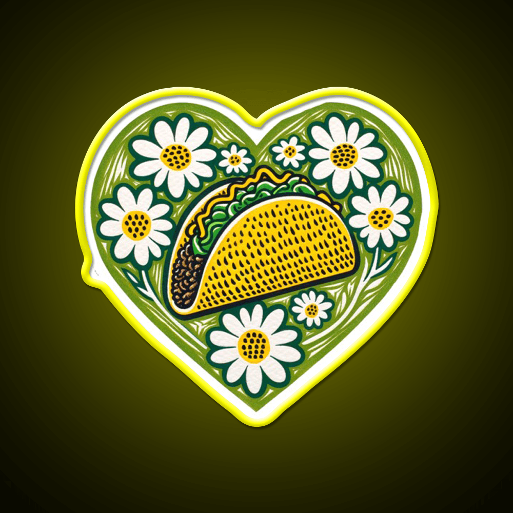 Taco Lover Taco Led Neon Sign Mexican Food Sign Rgb Color - Shineneon