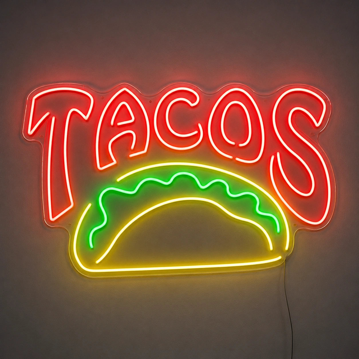 Taco Night Neon Sign LED Neon Sign main product image