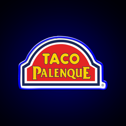 Taco Palenque Mexican Grill Fast Food Led Neon Sign For Burger Place Rgb Color - Shineneon