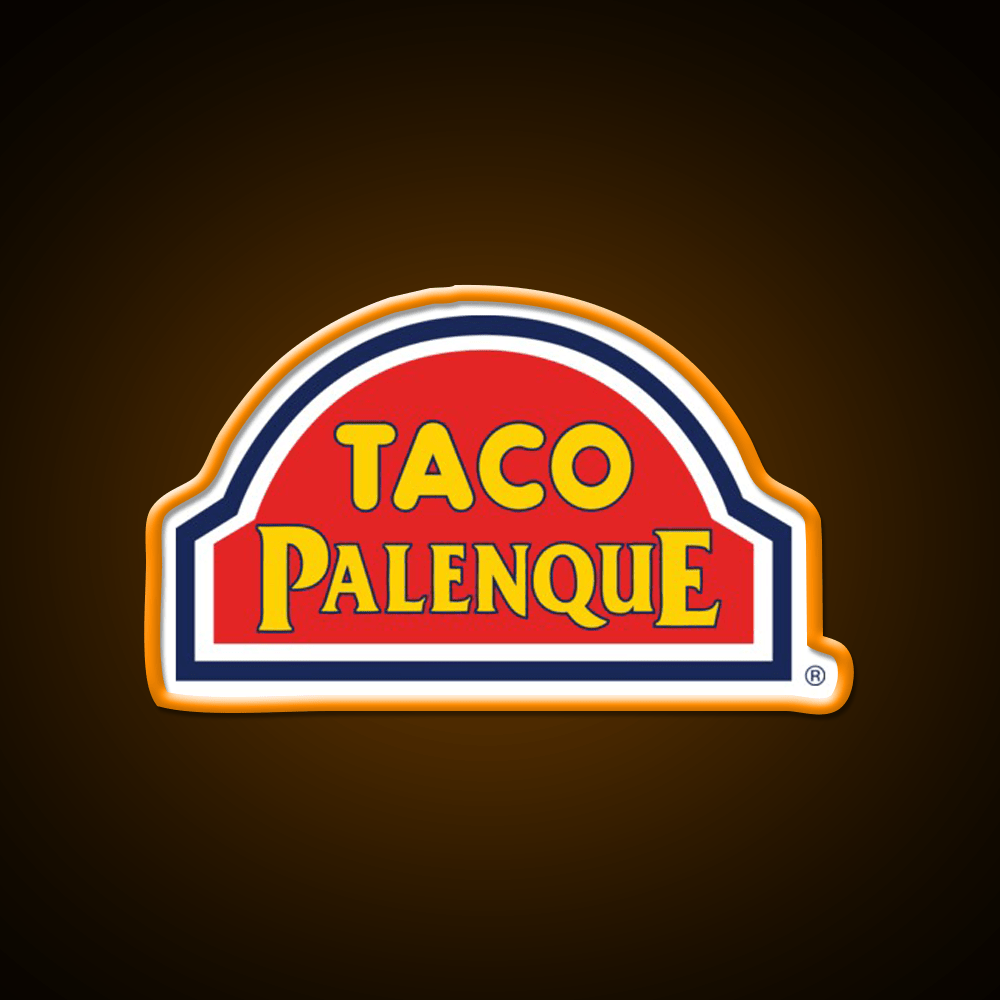 Taco Palenque Mexican Grill Fast Food Led Neon Sign For Burger Place Rgb Color - Shineneon