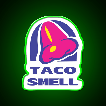 Taco Smell Fast Food Led Neon Sign For Burger Place Rgb Color - Shineneon