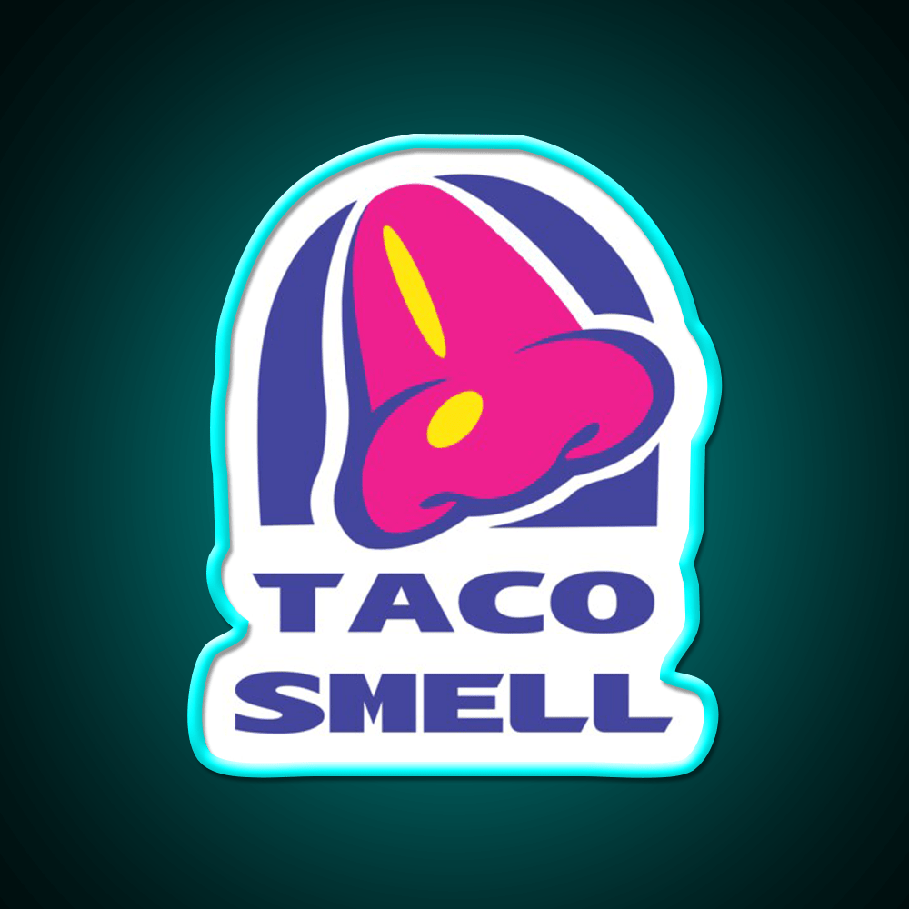 Taco Smell Fast Food Led Neon Sign For Burger Place Rgb Color - Shineneon