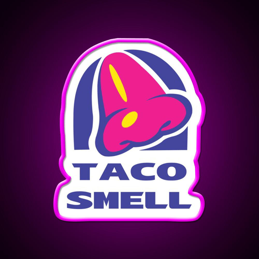 Taco Smell Fast Food Led Neon Sign For Burger Place Rgb Color - Shineneon