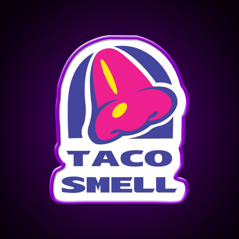 Taco Smell Fast Food Led Neon Sign For Burger Place Rgb Color - Shineneon