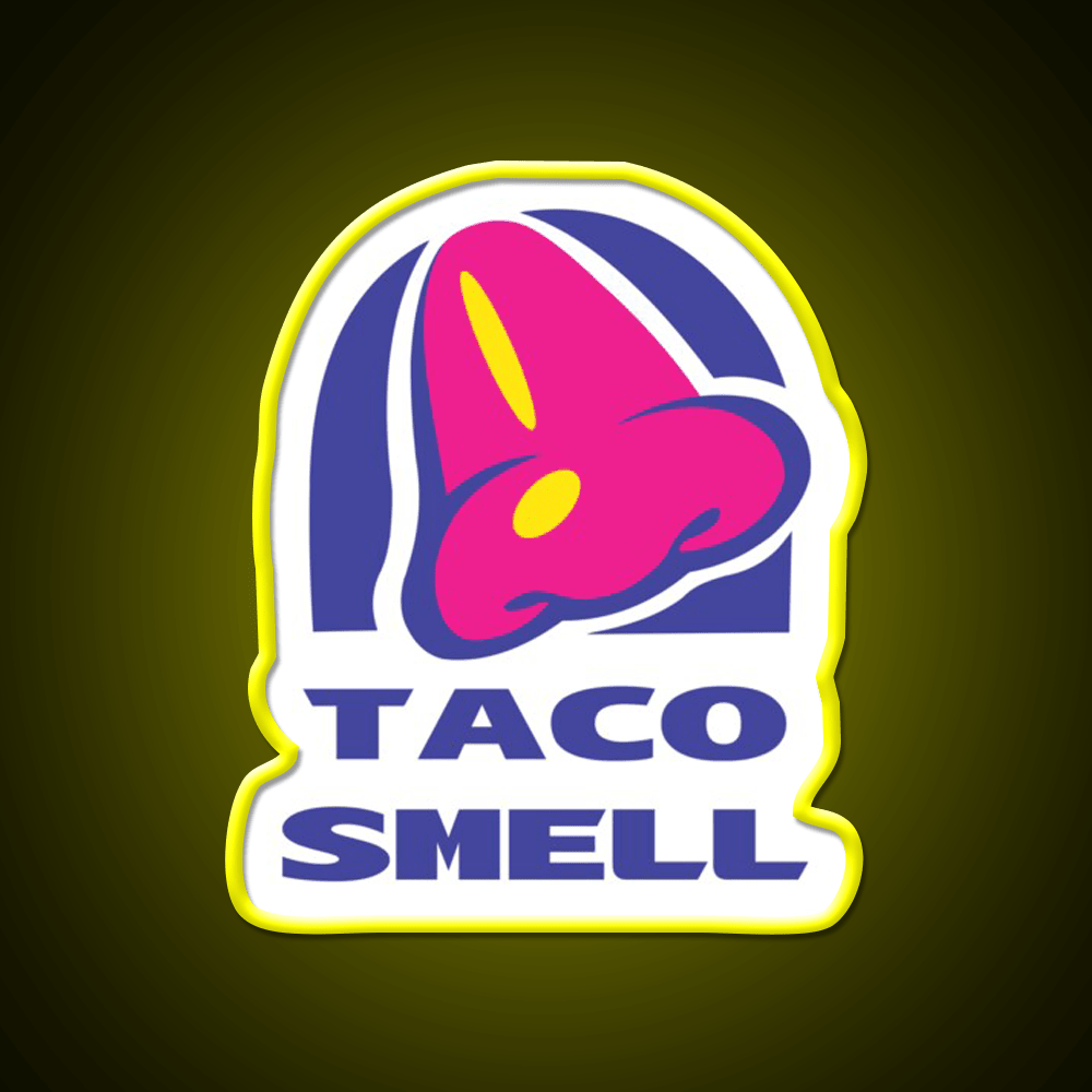 Taco Smell Fast Food Led Neon Sign For Burger Place Rgb Color - Shineneon