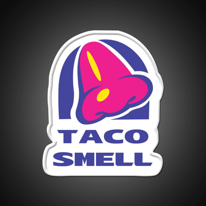 Taco Smell Fast Food Led Neon Sign For Burger Place Rgb Color - Shineneon
