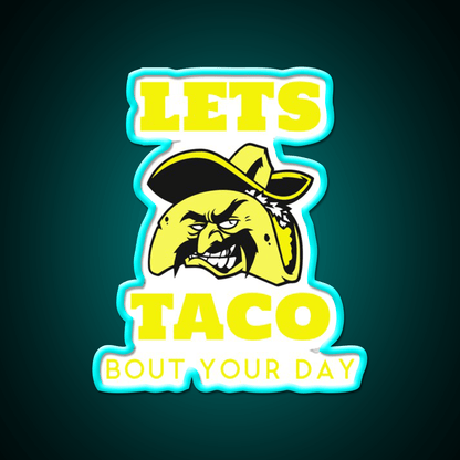 Taco Snack Food Led Neon Sign Rgb Color - Shineneon