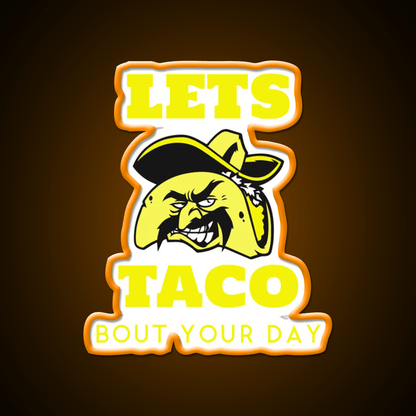 Taco Snack Food Led Neon Sign Rgb Color - Shineneon