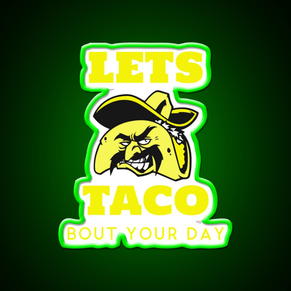 Taco Snack Food Led Neon Sign Rgb Color - Shineneon