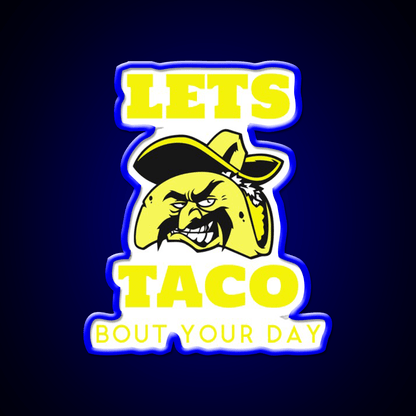 Taco Snack Food Led Neon Sign Rgb Color - Shineneon