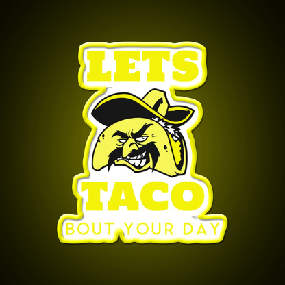 Taco Snack Food Led Neon Sign Rgb Color - Shineneon