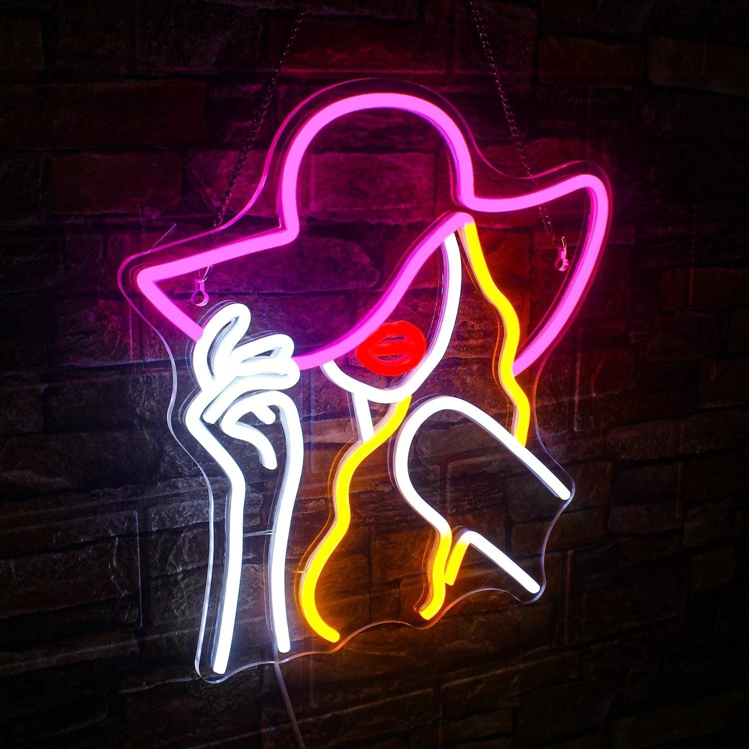 Taco Sombrero Led Neon Sign For Mexican Restaurant Party Decor | Shineneon