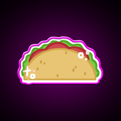 Taco Supreme Snack Food Led Neon Sign Rgb Color - Shineneon