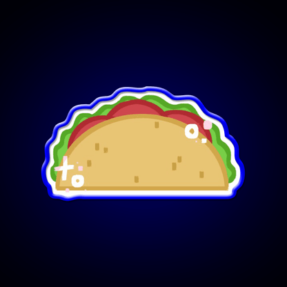 Taco Supreme Snack Food Led Neon Sign Rgb Color - Shineneon