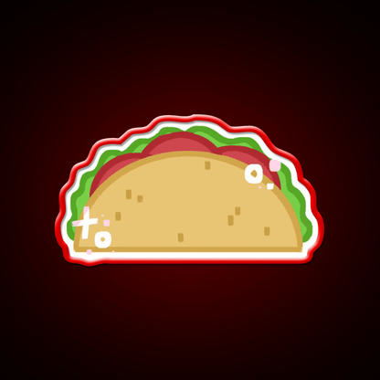 Taco Supreme Snack Food Led Neon Sign Rgb Color - Shineneon