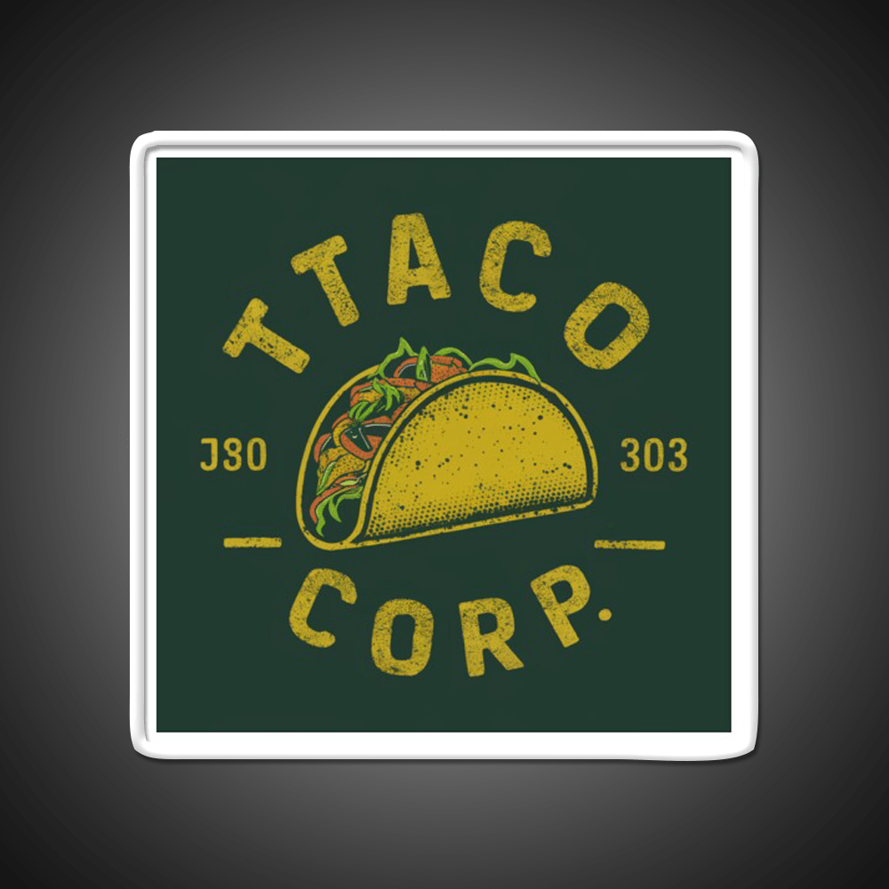 Taco Taco Corp Taco Led Neon Sign Mexican Food Sign Rgb Color - Shineneon