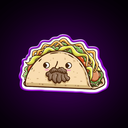 Taco Taco Led Neon Sign Mexican Food Sign Rgb Color - Shineneon