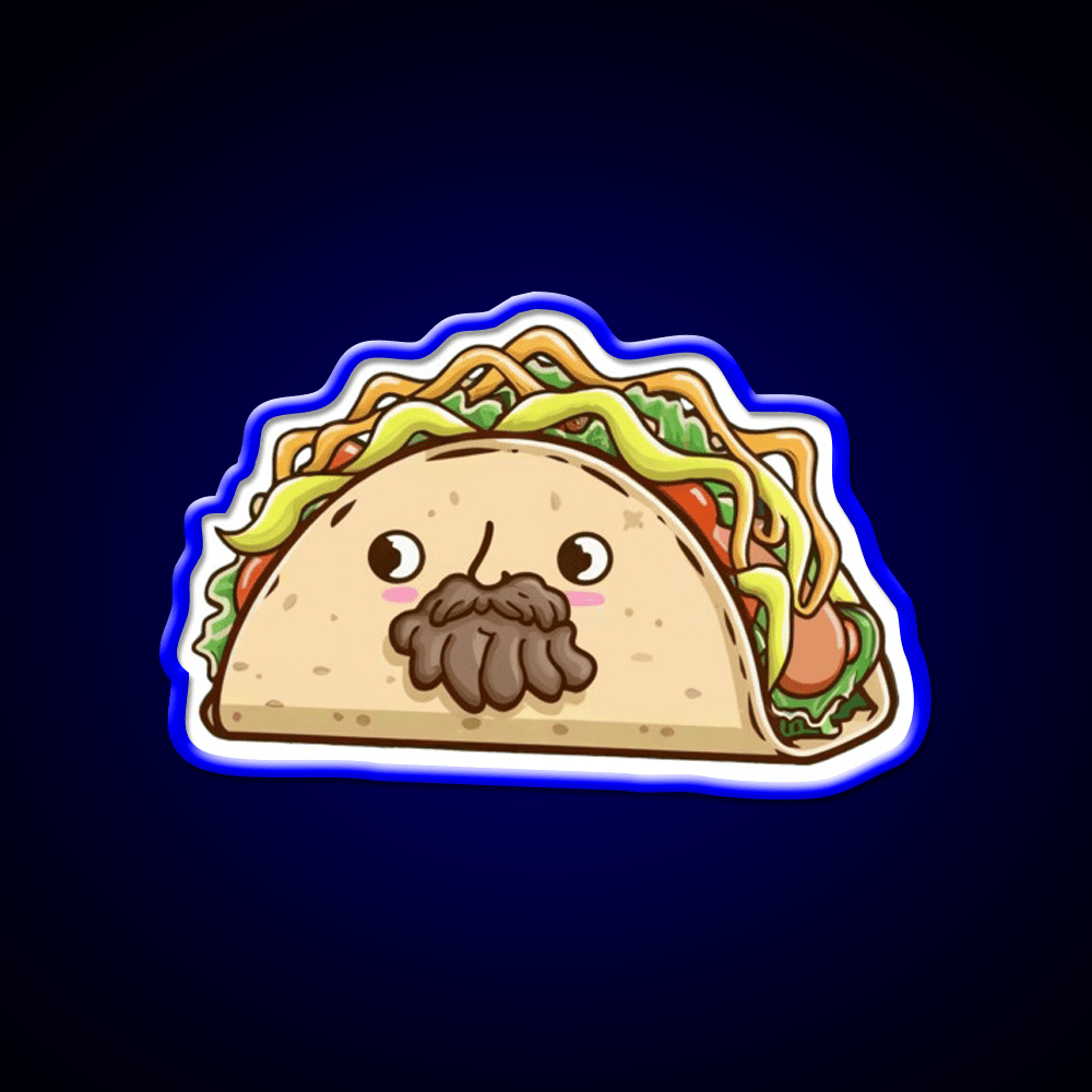 Taco Taco Led Neon Sign Mexican Food Sign Rgb Color - Shineneon
