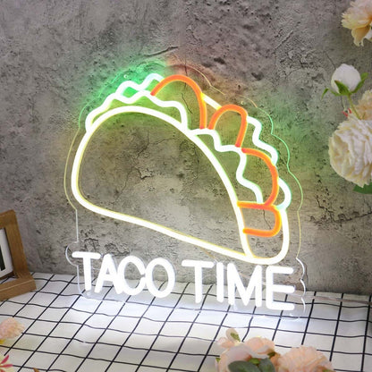 Taco Time Custom Led Neon Sign - Shineneon