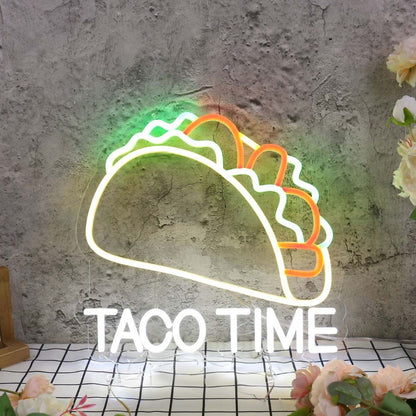 Taco Time Custom Led Neon Sign - Shineneon