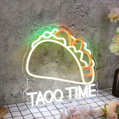 Taco Time Custom Led Neon Sign - Shineneon