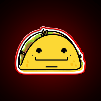 Taco Time Snack Food Led Neon Sign Rgb Color - Shineneon