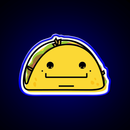 Taco Time Snack Food Led Neon Sign Rgb Color - Shineneon