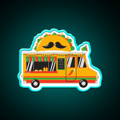 Taco Truck On Tuesday Taco Led Neon Sign Mexican Food Sign Rgb Color - Shineneon