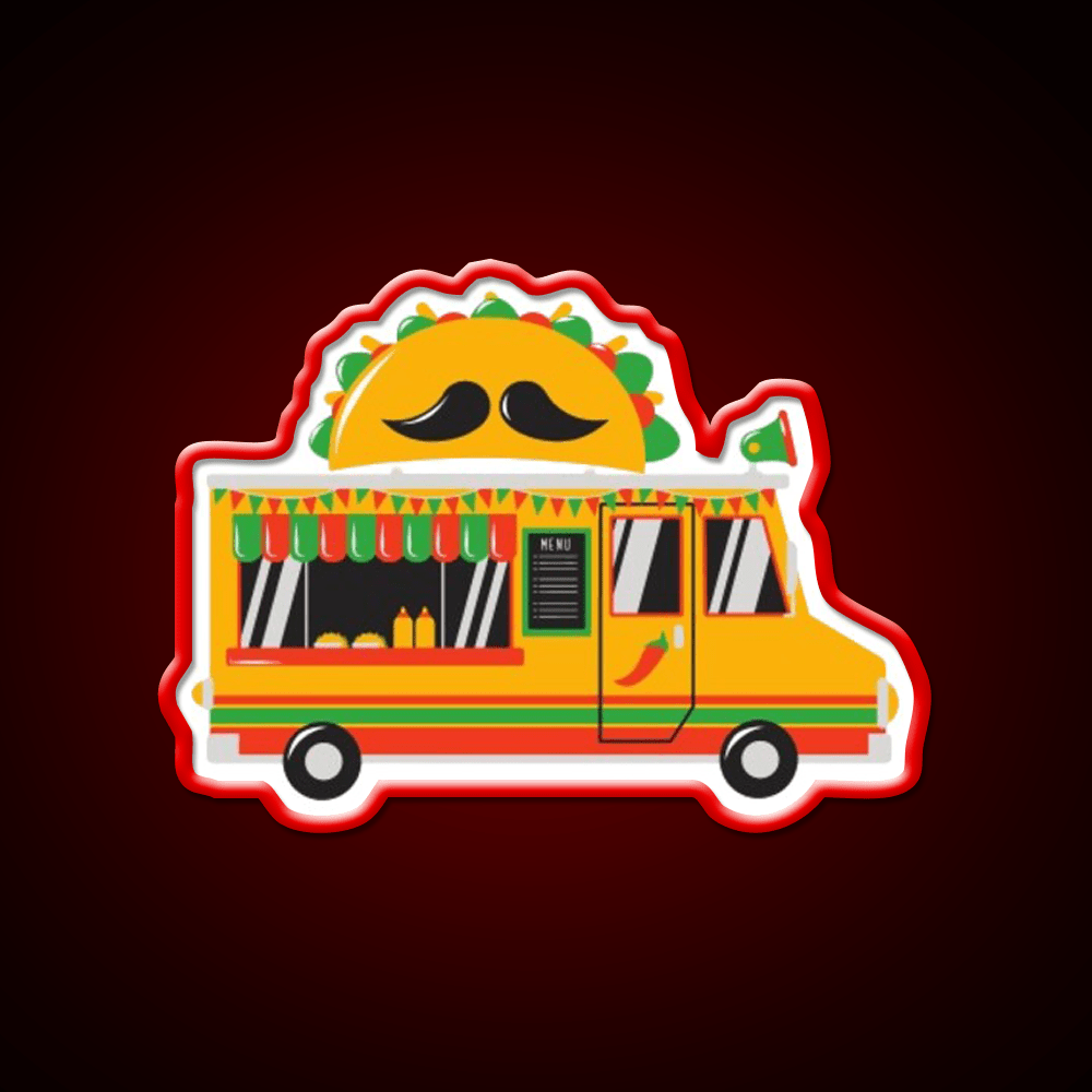Taco Truck On Tuesday Taco Led Neon Sign Mexican Food Sign Rgb Color - Shineneon