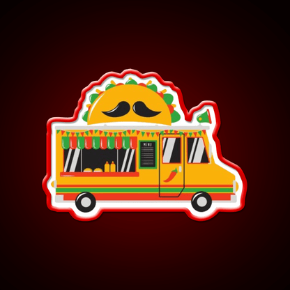 Taco Truck On Tuesday Taco Led Neon Sign Mexican Food Sign Rgb Color - Shineneon
