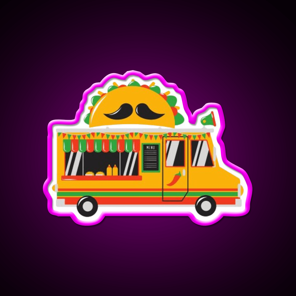 Taco Truck On Tuesday Taco Led Neon Sign Mexican Food Sign Rgb Color - Shineneon