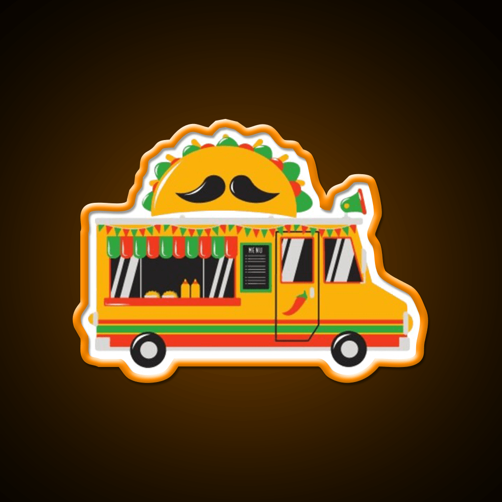Taco Truck On Tuesday Taco Led Neon Sign Mexican Food Sign Rgb Color - Shineneon